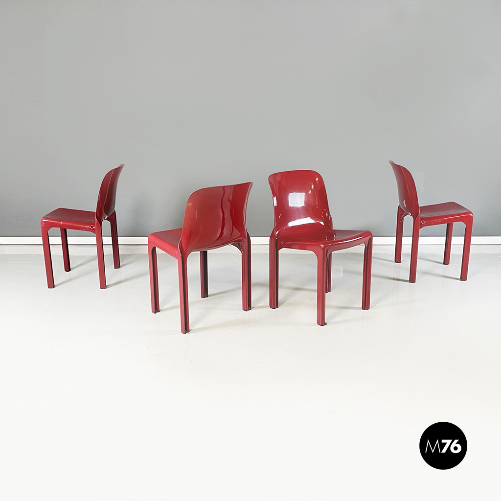 Sedie Selene di Vico Magistretti per Artemide, 1960 ca. 