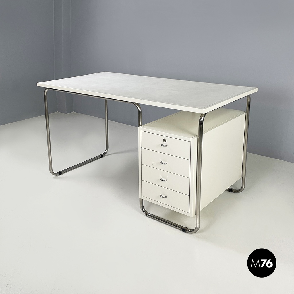 Scrivania Comacina di Piero Bottoni per Zanotta, 1980 ca. 