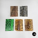 Decorazioni da parete Zoo Geometrico di Claudio Parmiggiani, 1970 ca.