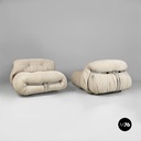 Poltrone Soriana di Afra e Tobia Scarpa per Cassina, 1970 ca.