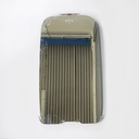 Specchio da parete con dettagli in ottone, 1940 ca.