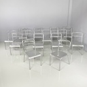 Sedie in alluminio, 1970 ca.