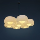 Lampadario Eptaclinio di Vico Magistretti per Artemide, 1970 ca.