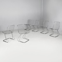 Sedie in acciaio, 1970 ca.