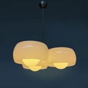 Lampadario Triclinio di Vico Magistretti per Artemide, 1970 ca.