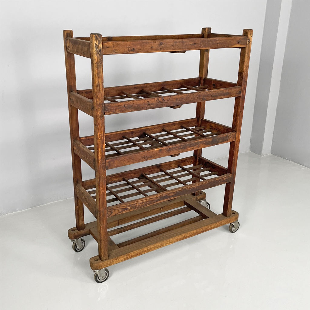 Carrello in legno, 1920 ca.