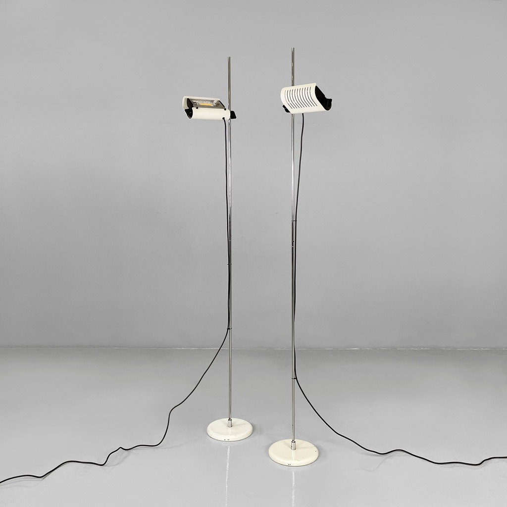 Lampade da terra 626 di Joe Colombo per Oluce, 1970 ca.