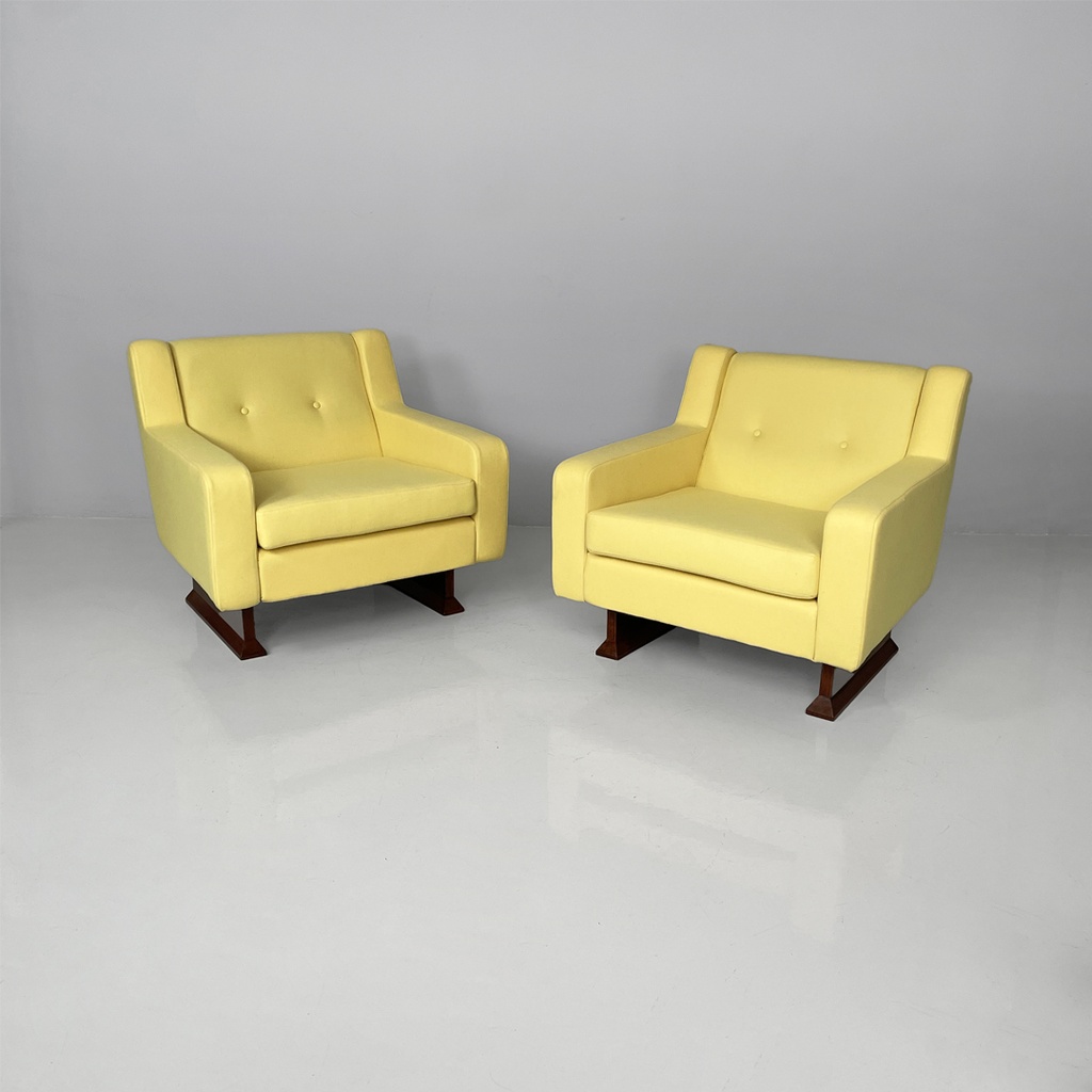 Poltrone  PL34 di Franco Albini e Franca Helg per Poggi, 1966