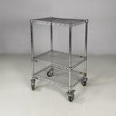 Carrello in acciaio, 2000 ca.