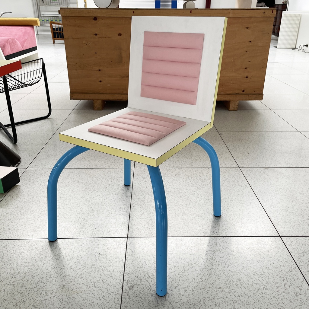Sedia Riveria di Michele de Lucchi per Memphis, 1979