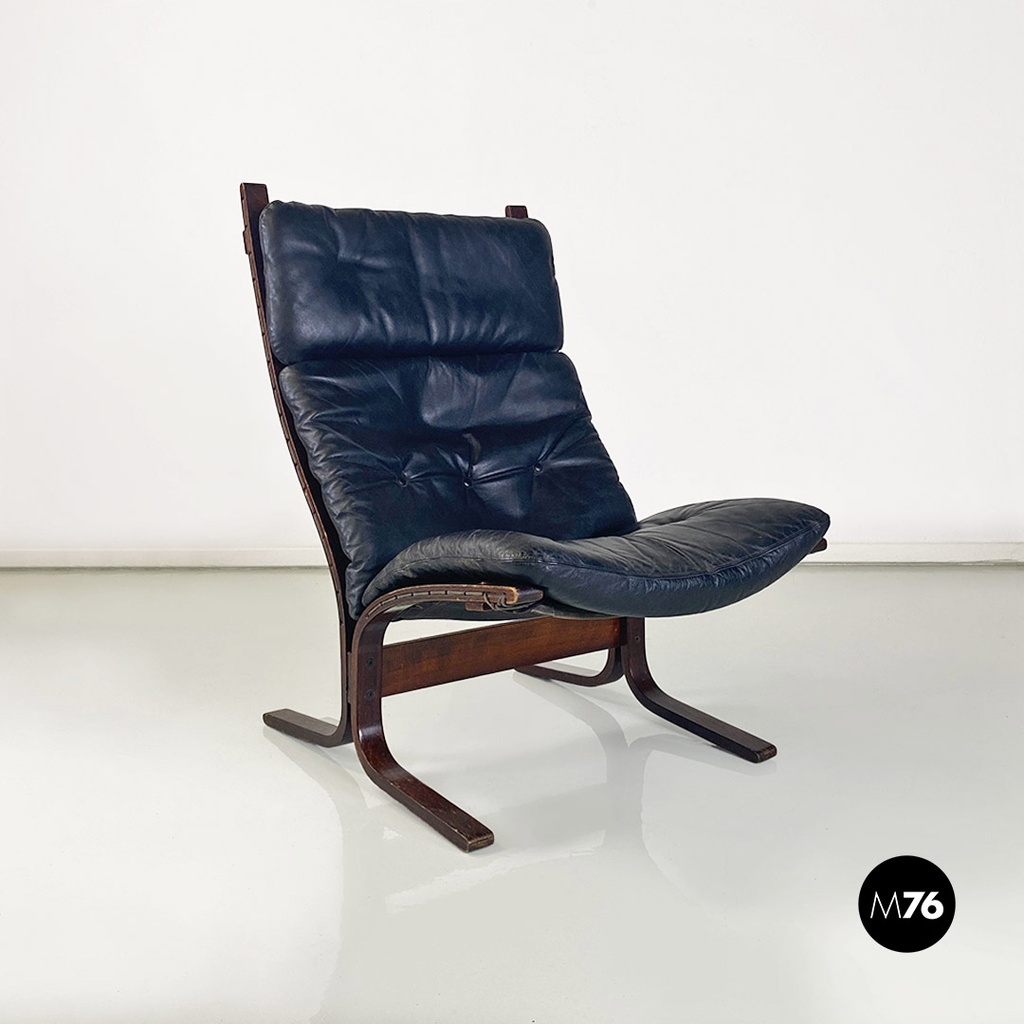 Poltrona Siesta di Ingmar Relling per Westnofa Vestlandske, 1970 ca.