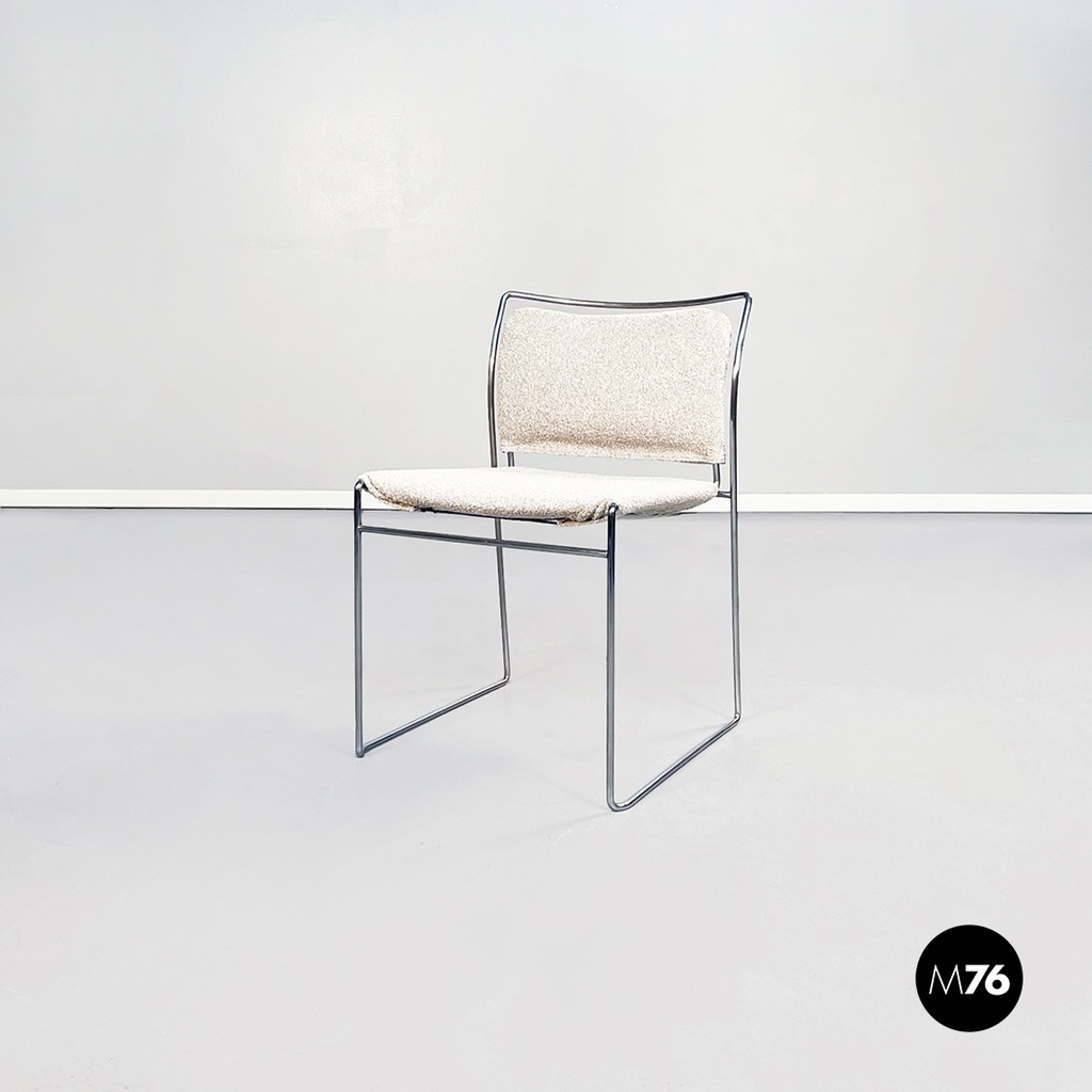 Sedia Tulu in boclè di Kazuhide Takahama per Cassina, 1968