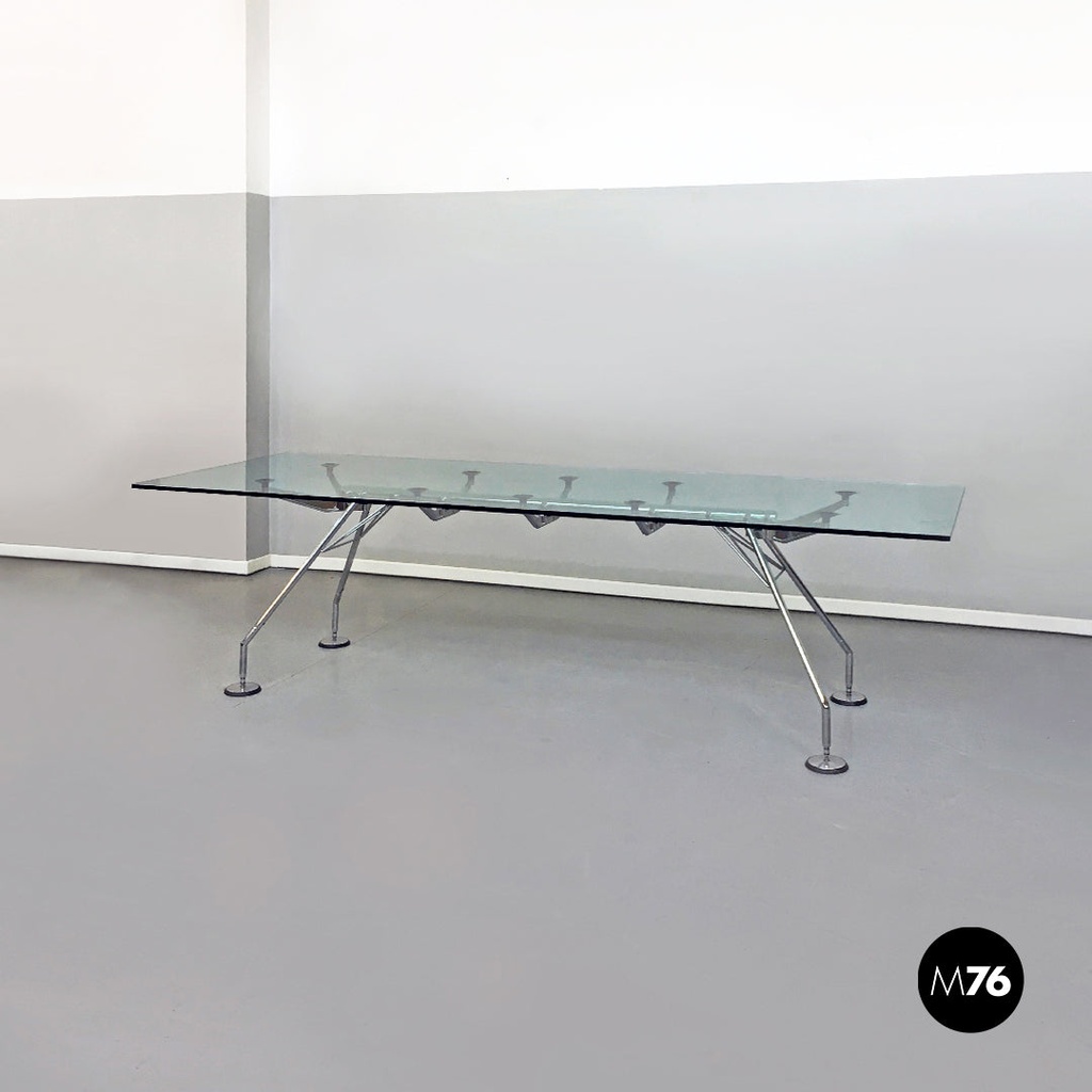 Tavolo da pranzo Nomos di Norman Foster per Tecno, 1970 ca. 