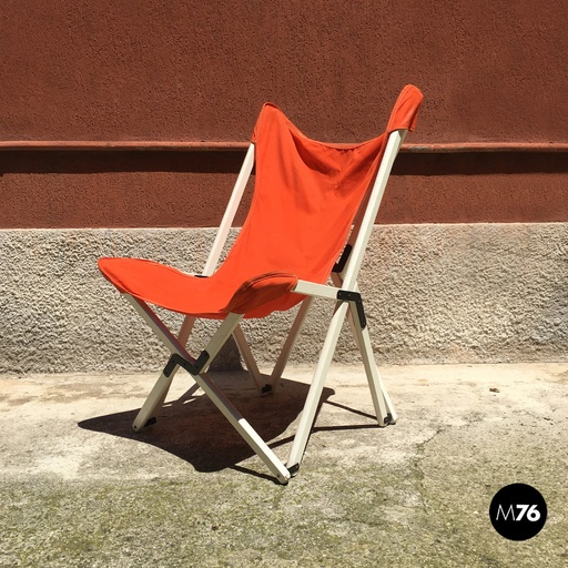 [2220001106] Sedia pieghevole Tripolina di Vittoriano Viganò per Zanotta, 1960 ca. 