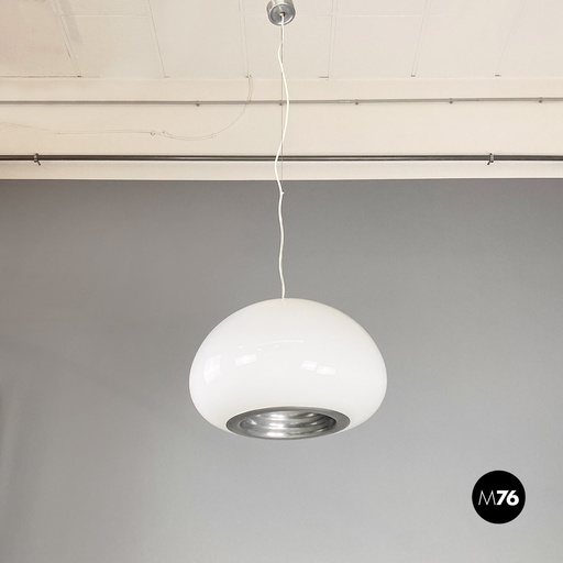 [2320003931] Lampadario Black and White di Achille e Piergiacomo Castiglioni per Flos, 1960 ca.