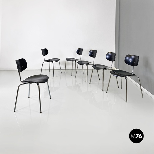 [2320003982] Sedie SE68 di Egon Eiermann per Wilde + Spieth, 1960 ca.