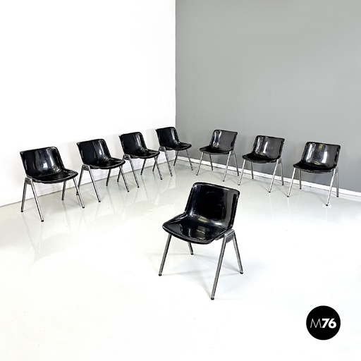 [2320004285] Sedie Modus SM 203 di Osvaldo Borsani per Tecno, 1980 ca.