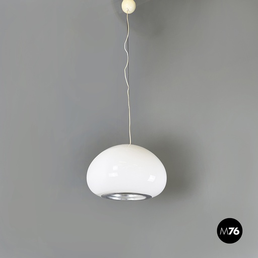 [2320004341] Lampadario Black and White di Achille e Piergiacomo Castiglioni per Flos,  1970 ca.
