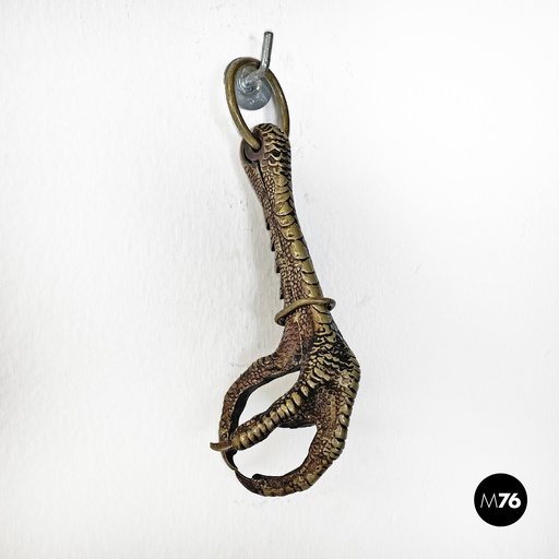 [2320004353] Zampa porta selvaggina in bronzo, 1800 ca.