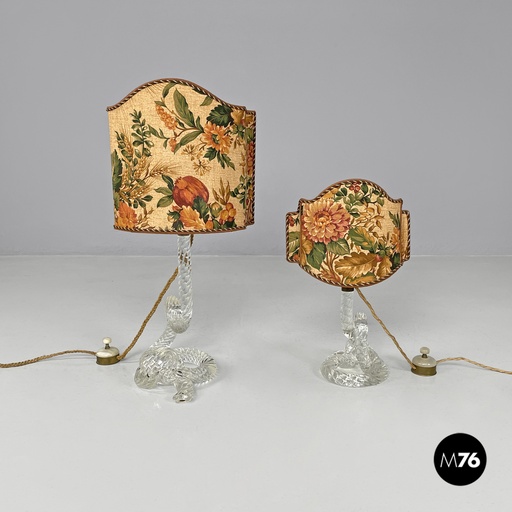 [2420004837] Lampade da tavolo di Seguso, 1930 ca.