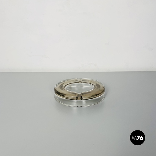 [2220001283] Posacenere da tavolo in vetro, 1970 ca.