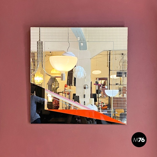 [2220001287] Specchio da parete Morphos di Carmi per Acerbis, 1980 ca. 