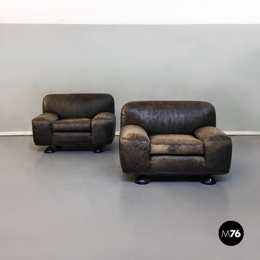 [2220000886] Poltrone Altopiano di Franco Poli per Bernini, 1970 ca.