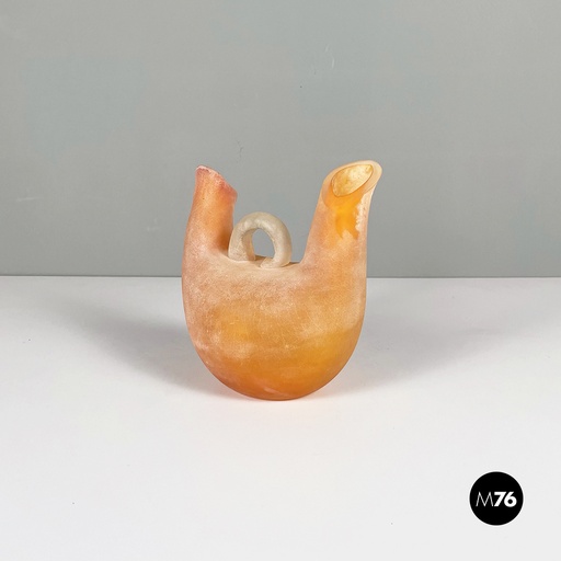 [2220001334] Vaso della serie Scavo in vetro di Murano di Gino Cenedese, 1960 ca. 