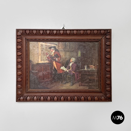 [2420005197] Quadro con cornice in legno, 1960 ca.