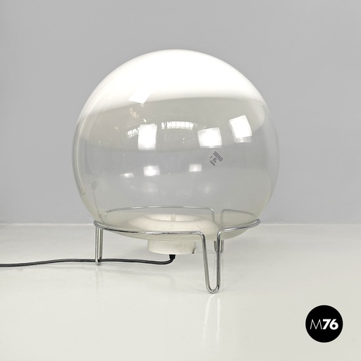 [2420005033] Lampada da tavolo Sfera di Angelo Mangiarotti per Skipper, 1970 ca.