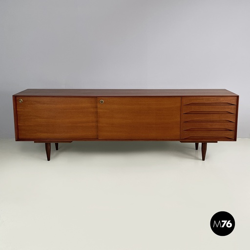 [2420005092] Sideboard in legno, 1960 ca.