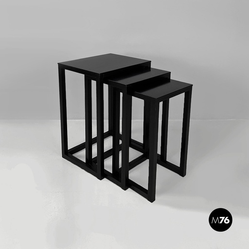 [2420004864] Tavoli da caffè Satztische di Josef Hoffmann per Wittmann, 2000 ca.
