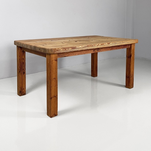 [2520006048] Tavolo da pranzo in legno, 1960 ca.