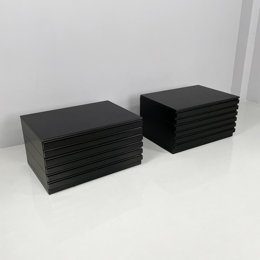 [2520006230] Comodini di Ico Parisi per Poggi, 1970 ca.