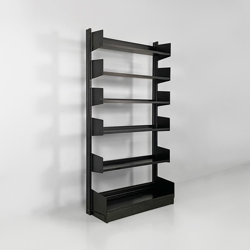 [2520006243] Libreria in metallo autoportante, 1980 ca.