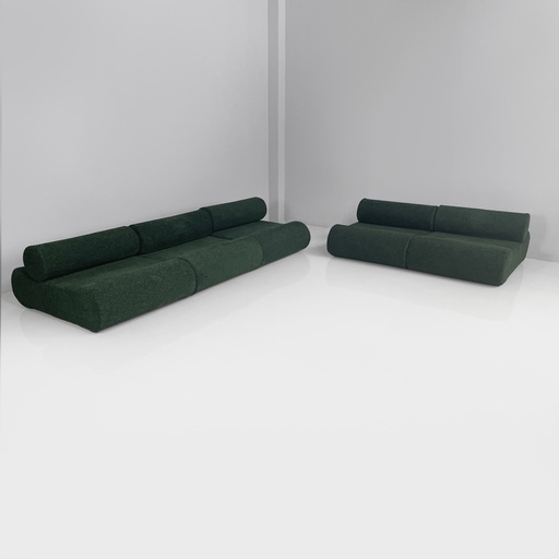 [2520006254] Divano modulare in tessuto verde, 2025