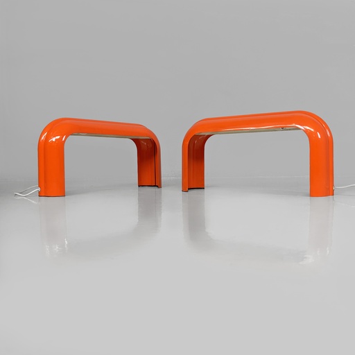 [2520006315] Lampade da tavolo Eco di Luciano Annichini per Artemide, 1970 ca.