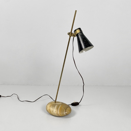[2520006373] Lampada da tavolo LTA1 Sasso di Luigi Caccia Dominioni per Azucena, 1950 ca.