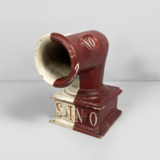 [2520006448] Strumento per il voto segreto in legno, 1800 ca.