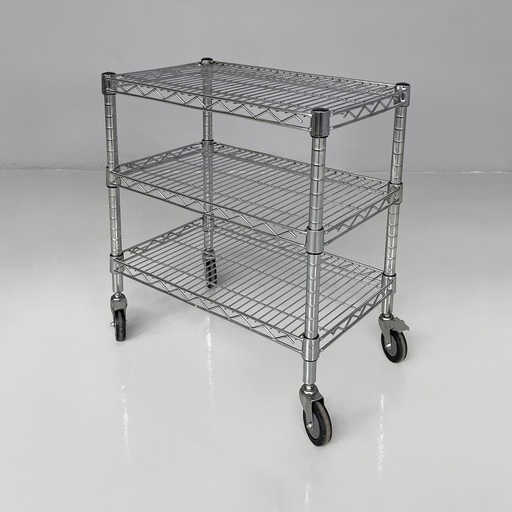 [2520006517] Carrello in acciaio, 2000 ca.