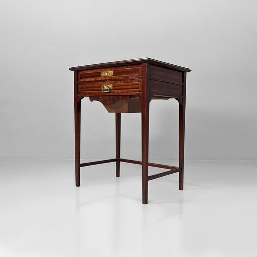 [2520006528] Consolle con specchio in legno, 1930 ca.