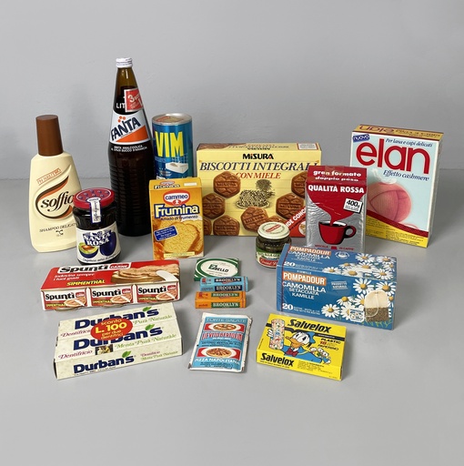 [2520006574] Spesa alimentare italiana, 1980 ca.