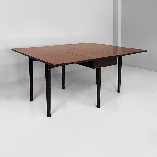 [2520006624] Tavolo da pranzo allungabile in legno, 1930 ca.