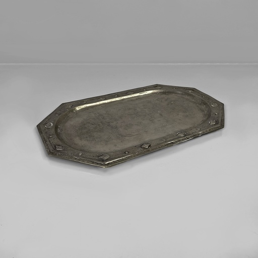 [2520006628] Vassoio in metallo, 1940 ca.