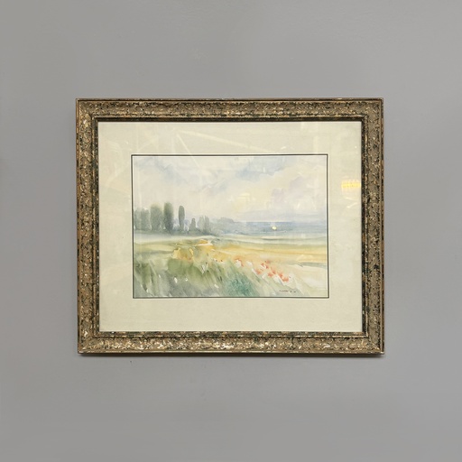 [2520006673] Quadro ad acquarello di Vilardo, 1997