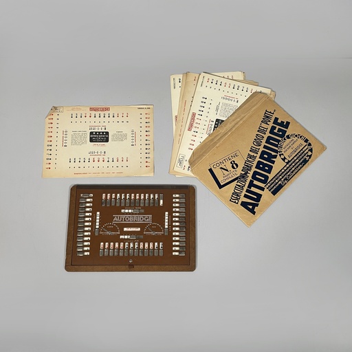 [2520006722] Gioco Autobrige, 1930 ca.