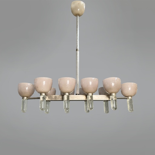 [2520006740] Lampadario di Archimede Seguso per Seguso Vetri d'Arte, 1950 ca.