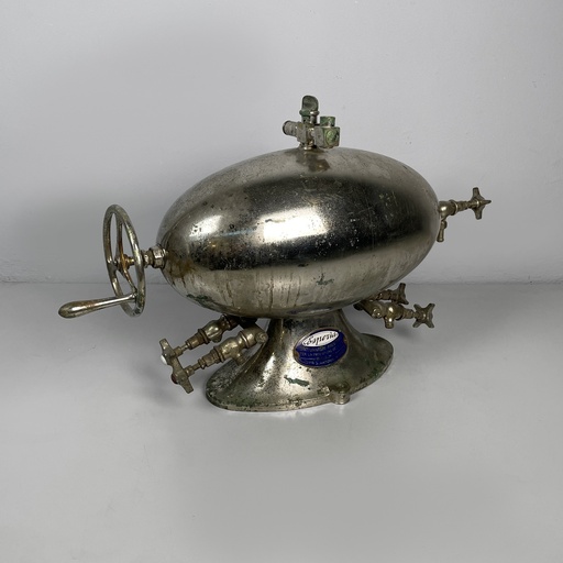 [2520006768] Distributore di selz in acciaio, 1930 ca.