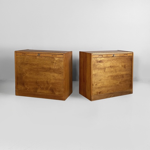 [2520006779] Mobili archivio in legno, 1940 ca.