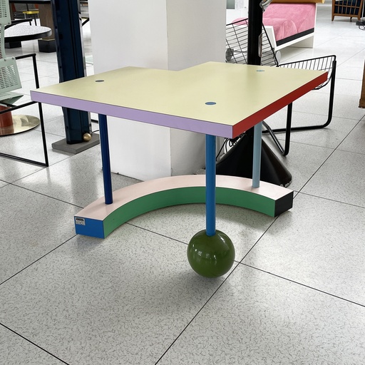 [2520006819] Tavolo da caffè Hollywood di Peter Shire per Memphis, 1982